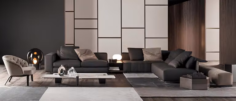 Design Ecksofa Polster Couch Sofa Eck Garnitur Leder Wohnlandschaft Couchen