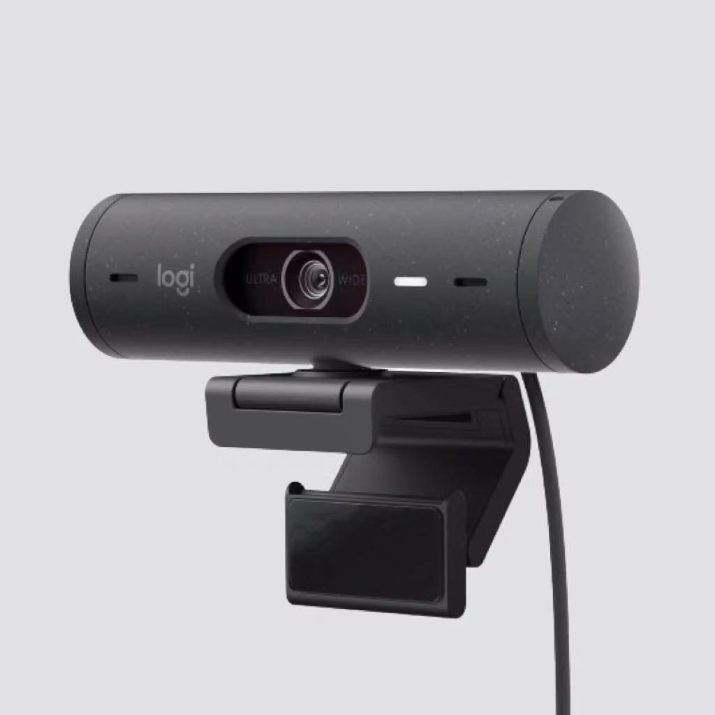 Webcam Logitech Brio 500 Full HD con connessione USB-C, colore Grigio – 2