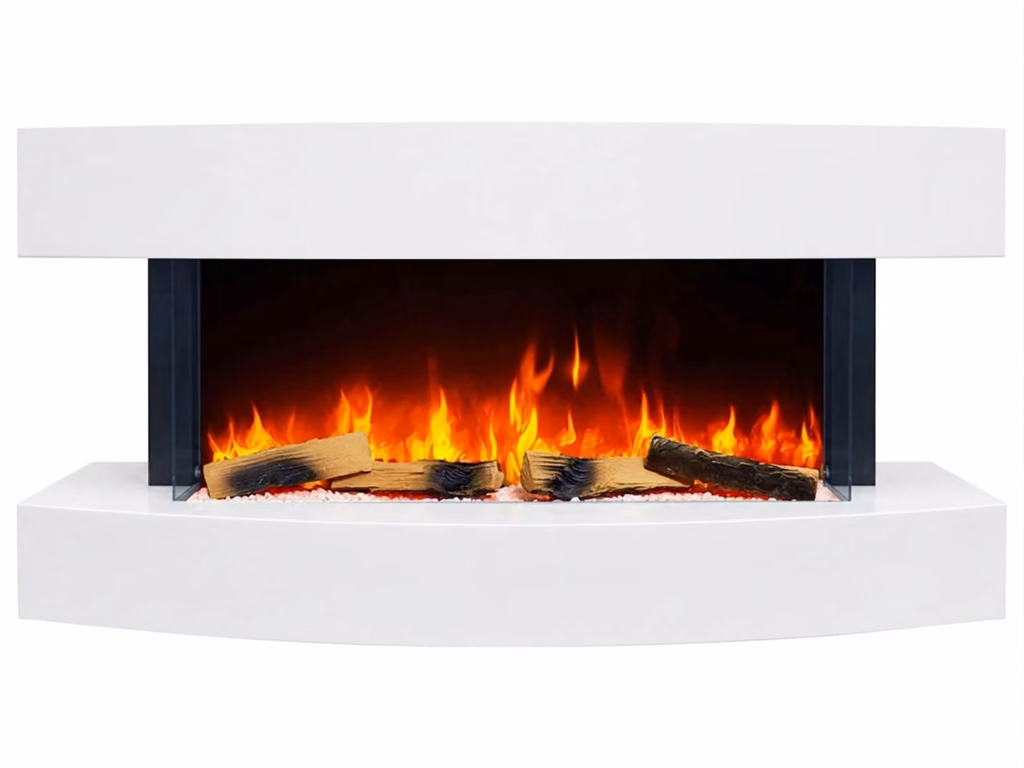 Camino elettrico ArtiFlame Lofoten AF48 con tecnologia LED 3D