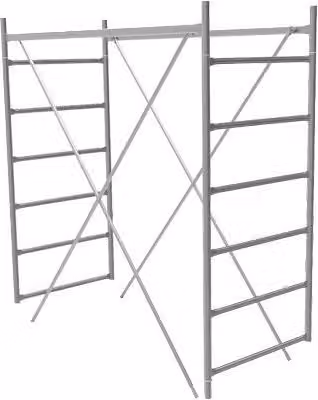 Alzata per Trabattello Grim Eu 75 Marchetti in Acciaio Zincato Argento L: 165 cm, P: 76 cm, H: 90 cm
