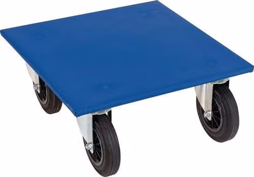 Carrello di trasporto ESB rolldolly D.200mm 750kg L600mm L600mm VG con rivestimento antiscivolo