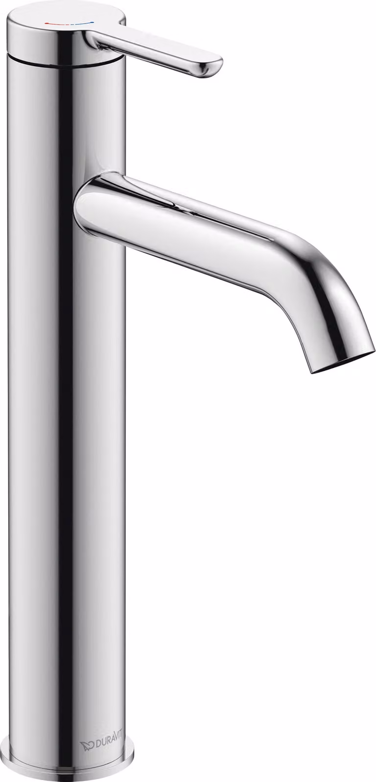 Duravit C.1 Mitigeur monocommandé pour lavabo L, FreshStart, Minusflow, saillie 136mm, sans garniture d'écoulement, C11033002010, C11033002010