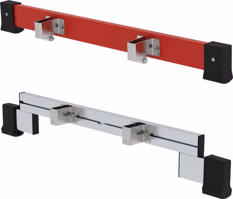 Traversa retrofit 0,93 m per scale in PRFV con altezza del montante 73 mm