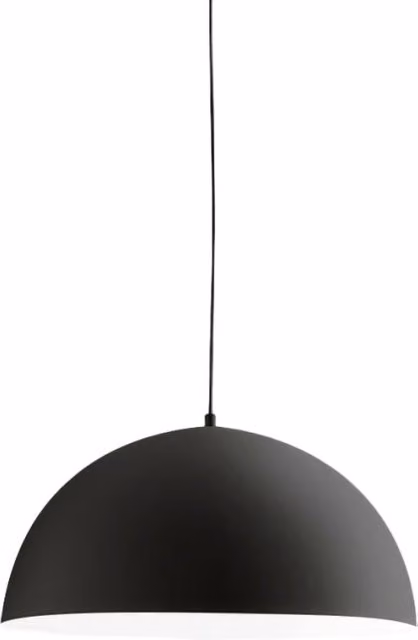 Lampada a Sospensione Bonella Gea Luce in Alluminio con Design Moderno e Finitura Nero Opaco, Attacco E27 – 1