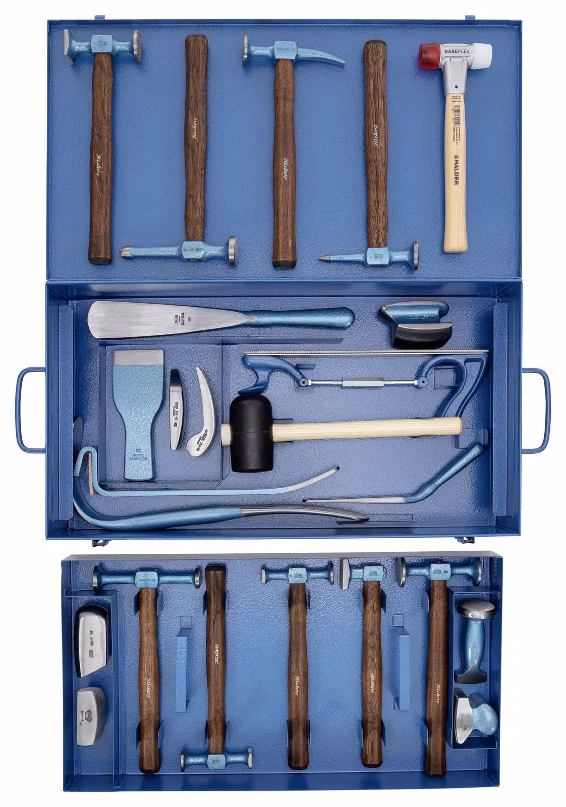 Set di attrezzi per riparazione ammaccature PICARD, 25 pezzi con cassetta degli attrezzi n. 260