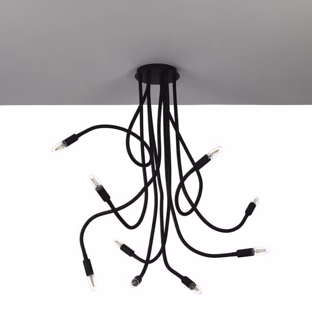 Lampadario ORIX nero