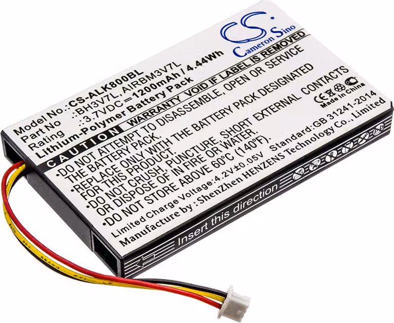 TECHTEK Batteria compatibile con [Autec] Air A4, Air A6, Air A8 sostituisce AIRBM3V7L, per BH3V7L, per DM3V7L