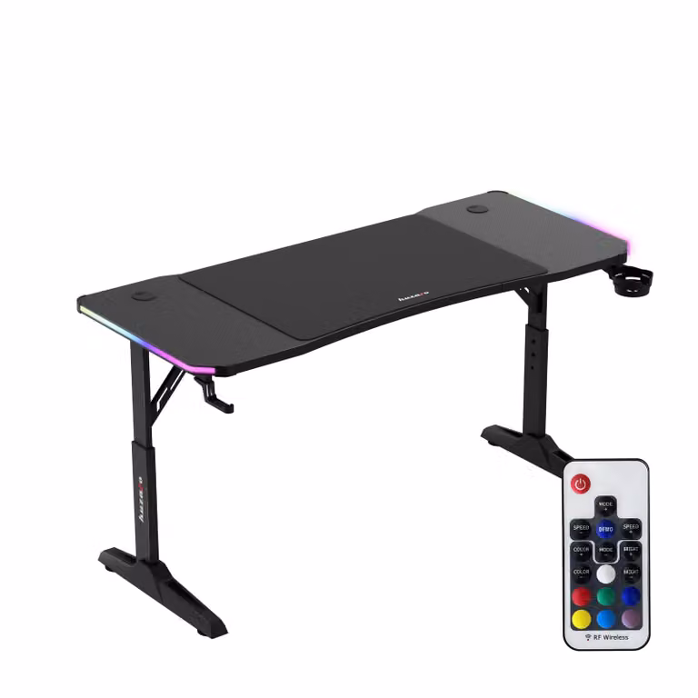 Huzaro Hero 3.6 RGB Black gaming desk