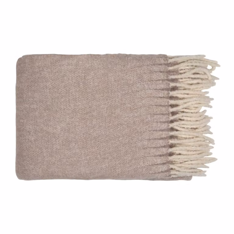 CROMATISMI Plaid - Taglia: 130x170,Colore: CROMATISMI - ROSA/PANNA