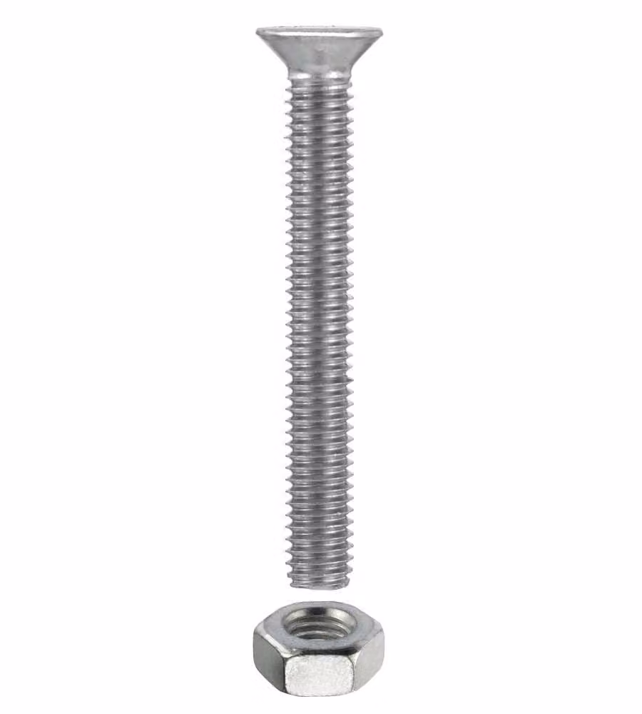 Viti Testa Piana Svasata 3 x 30 mm 12 pezzi
