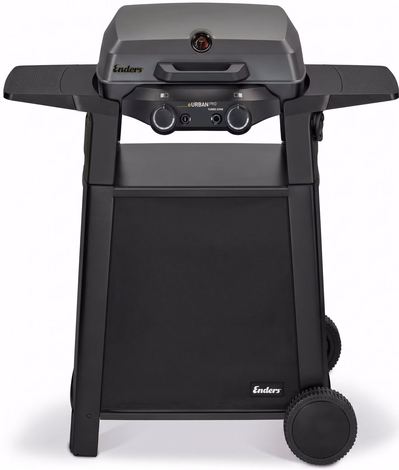 Griglia elettrica Enders Urban Pro 2 Turbo Trolley con griglia, ripiano laterale e cavo di alimentazione