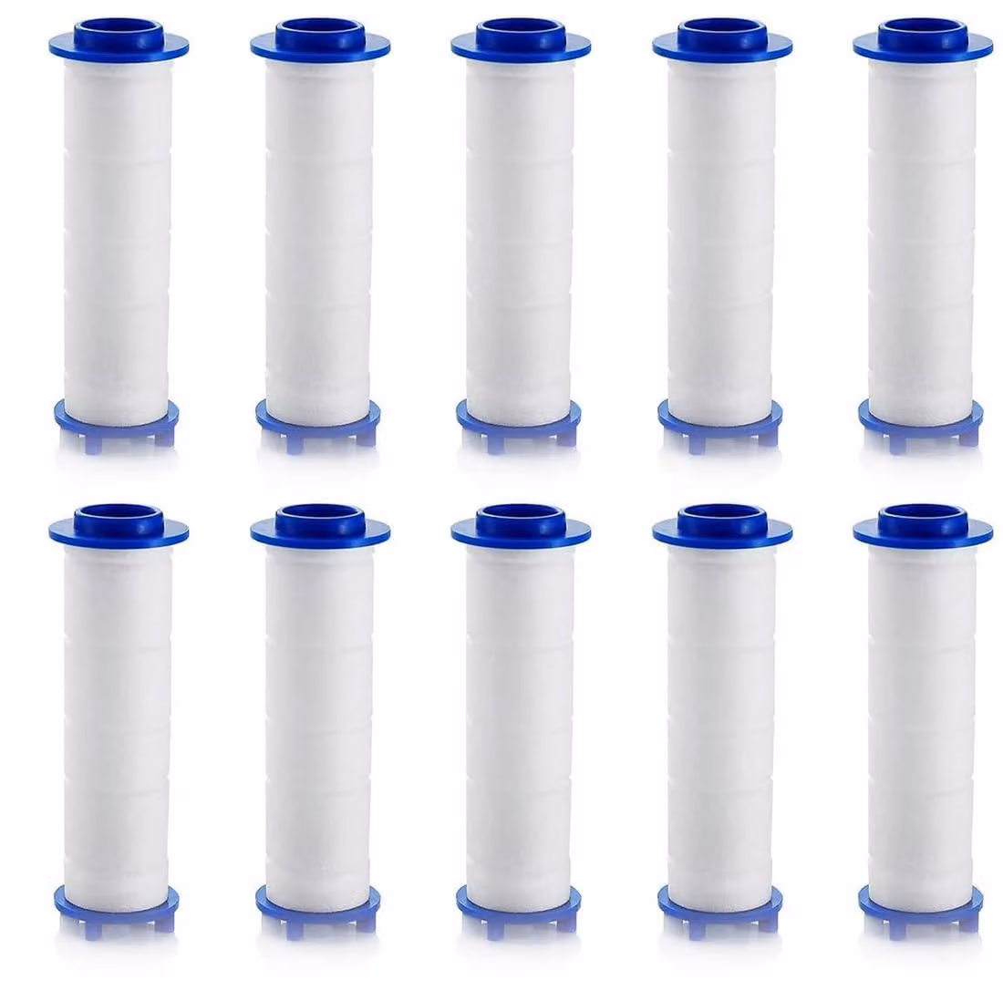 10 filtri doccia sostituibili, filtro per doccetta manuale, compatibili con soffioni doccia rimovibili