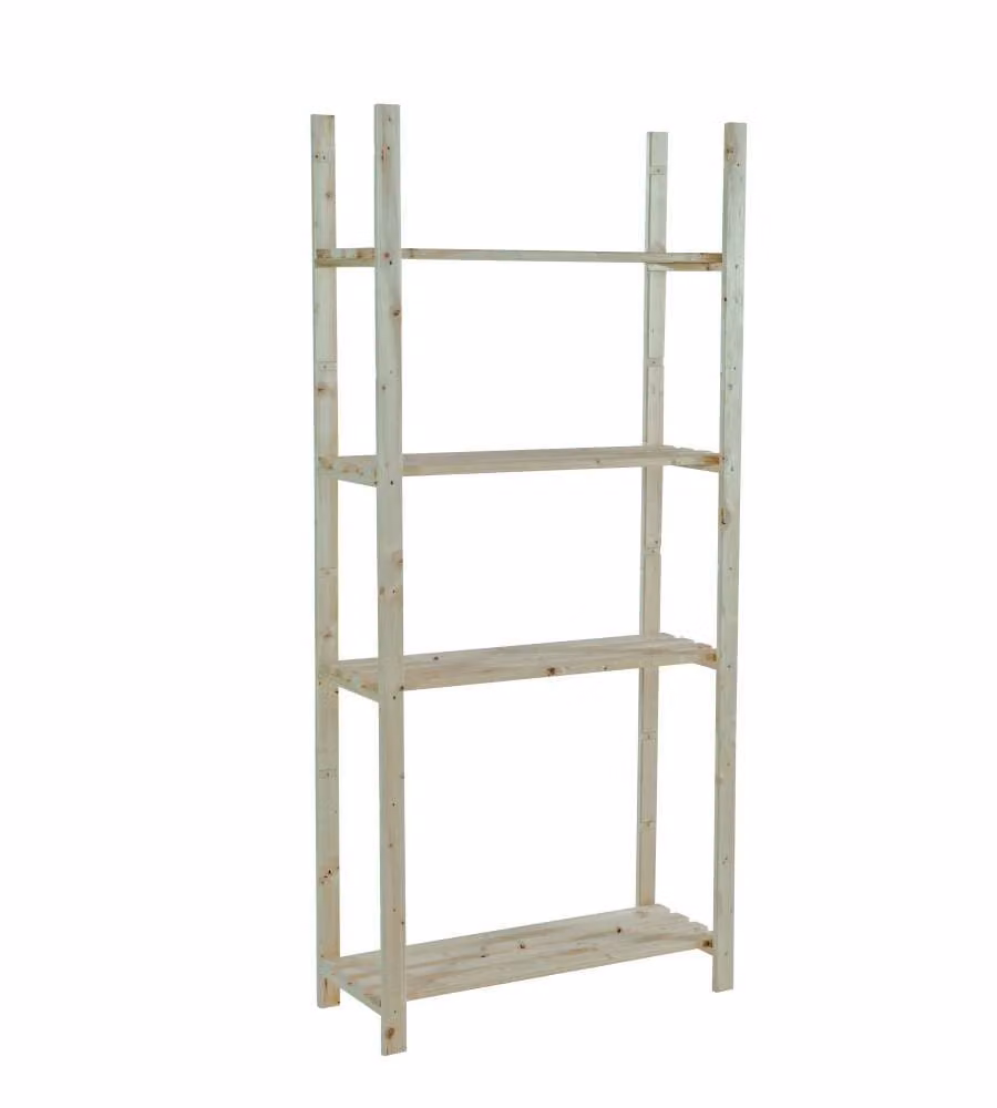 Scaffale in Abete 4 Ripiani 1750 x 800 x 300 mm