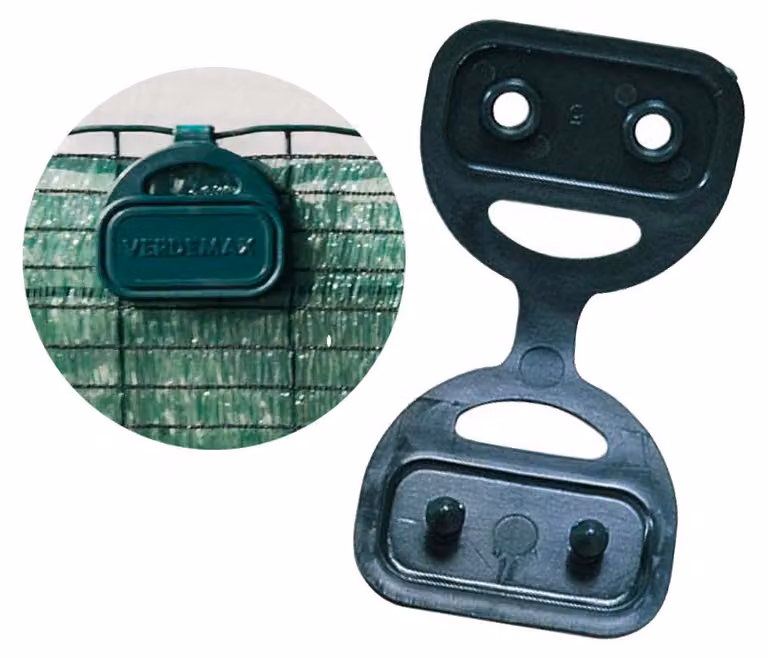 Set 10 Clips per Fissaggio Reti Ombreggianti privacy e Antigrandine Rama