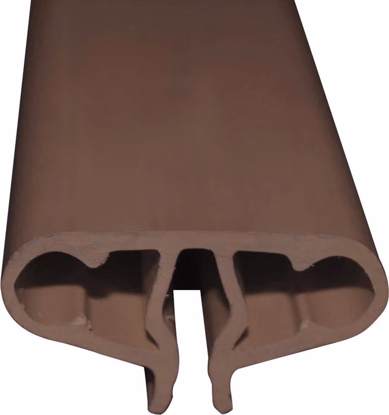 Corrimano Q5 per piscina rotonda 350 cm, marrone RAL 8024