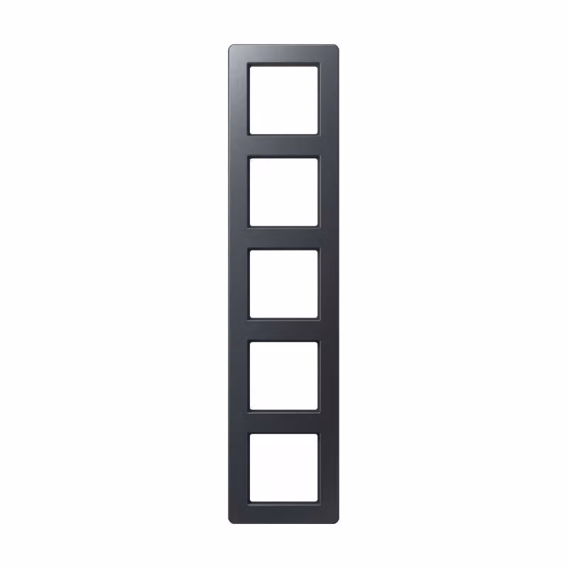 Cornice a 5 scomparti orizzontale/verticale - Cornice a 5 scomparti antracite AF 585 BF ANM