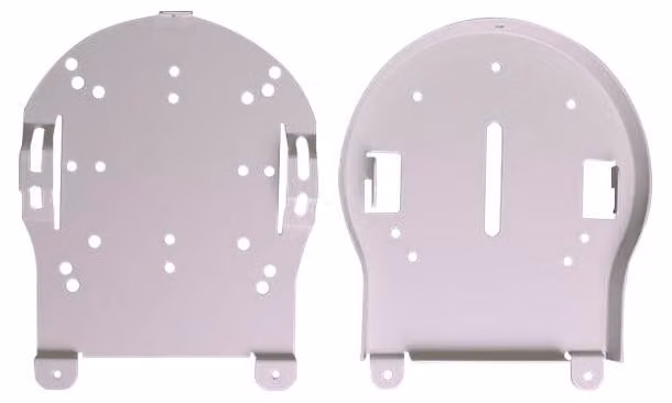 PTZOptics PT-CM-3-WH, Base per montaggio a soffitto, universale, bianca, Move 4K 30X e Link 4K 30X HuddleCamHD, acciaio, 168,7 mm