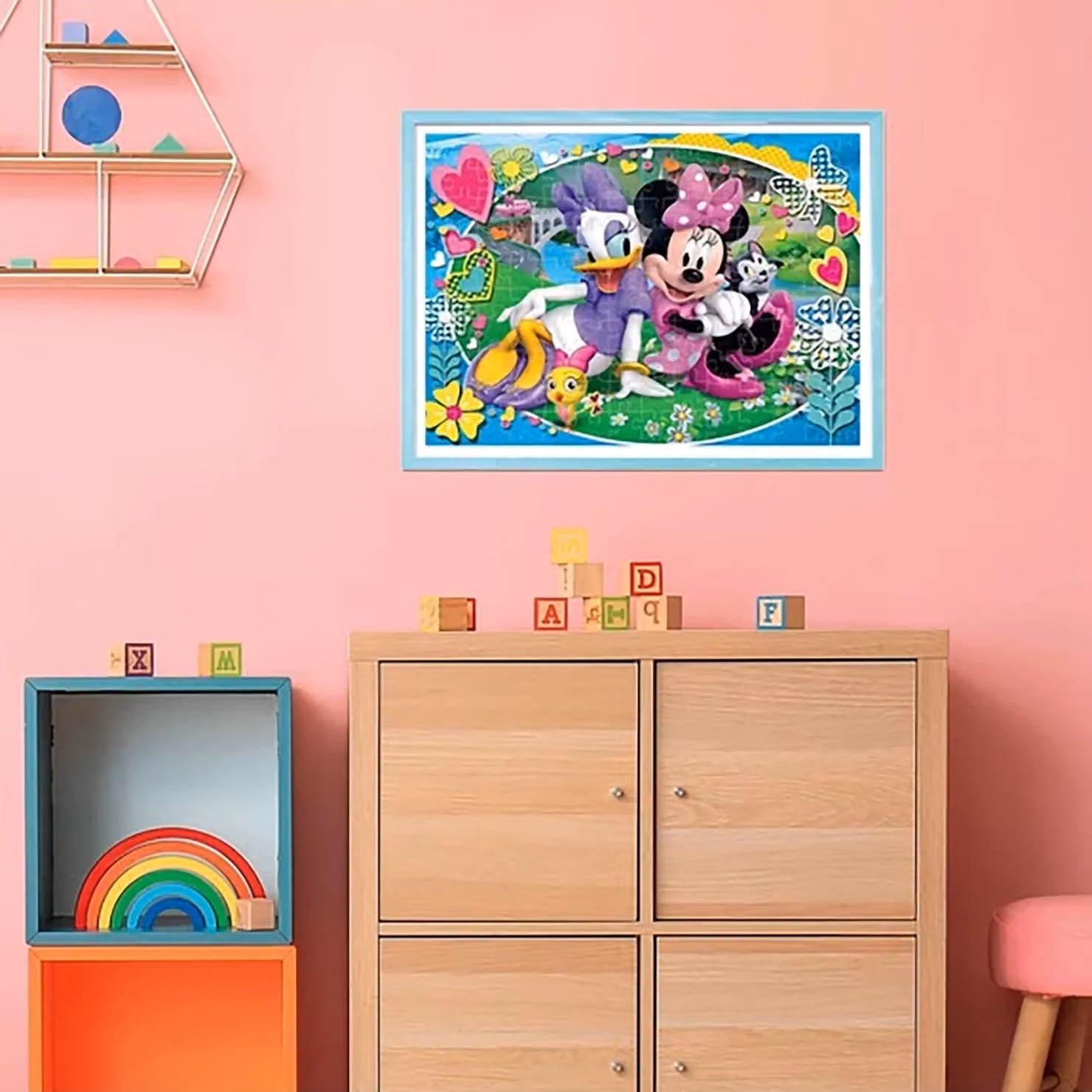 Clementoni Puzzle Disney Minnie e Paperina SuperColor Multicolore da 104 Pezzi – 2