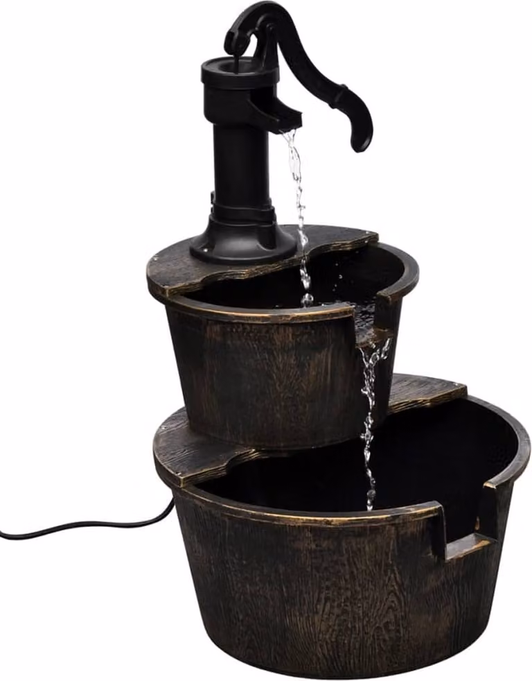 Fontana con Design a Pompa per Pozzi