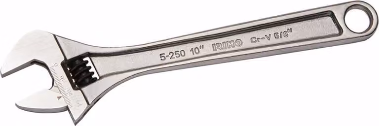 Chiave regolabile a centro zigrinato 8" cromata 5-200c-1 irimo