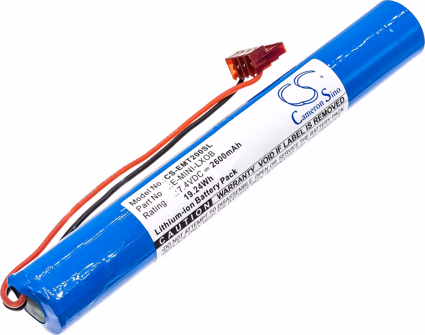 TECHTEK Batteria compatibile con [Environment] E-2DB, E-5DB sostituisce E-MINI-LXOB