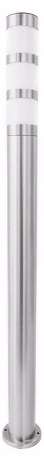 Grafner Design lampada da sentiero in acciaio inox con attacco E27, altezza: 110 cm, IP44, lampada da sentiero lampada da giardino lampada da giardino lampada a stelo luce da esterno luce da bitta
