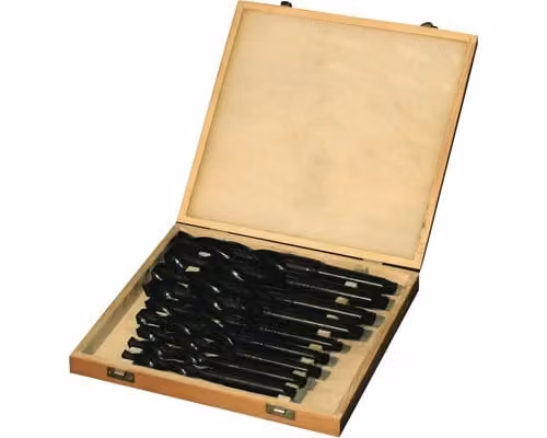 Holzmann SPSMK23 Set di punte da trapano 14,5-30 mm MK2-MK3/HSS/9 pezzi