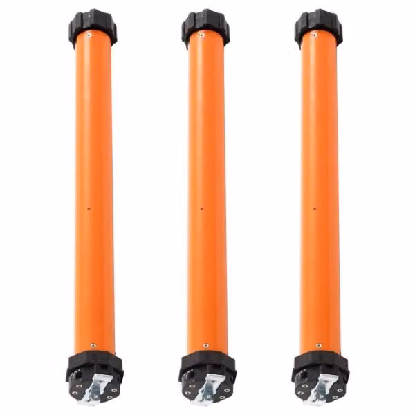 vidaXL Motori tubolari 3 pezzi 50Nm