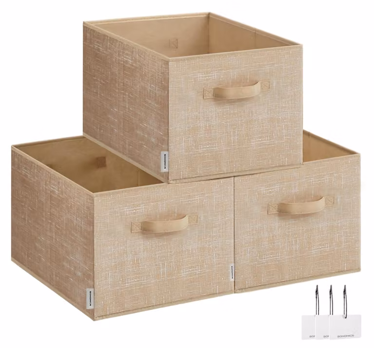 Set di contenitori pieghevoli - 40 x 30 x 24 cm