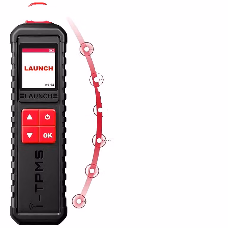 Strumento di diagnostica della pressione degli pneumatici dell'auto, programma di riapprendimento attivo, compatibilità con i telefoni cellulari Android, solo TSGUN