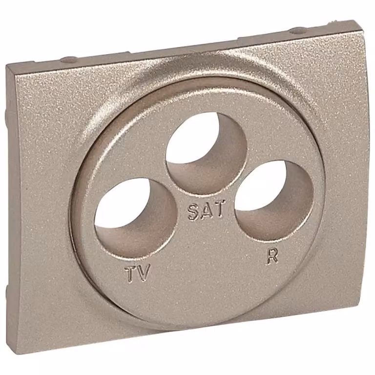 Legrand 771473, Titanio, Termoplastica, Convenzionale, Legrand, IP20, Pannello frontale