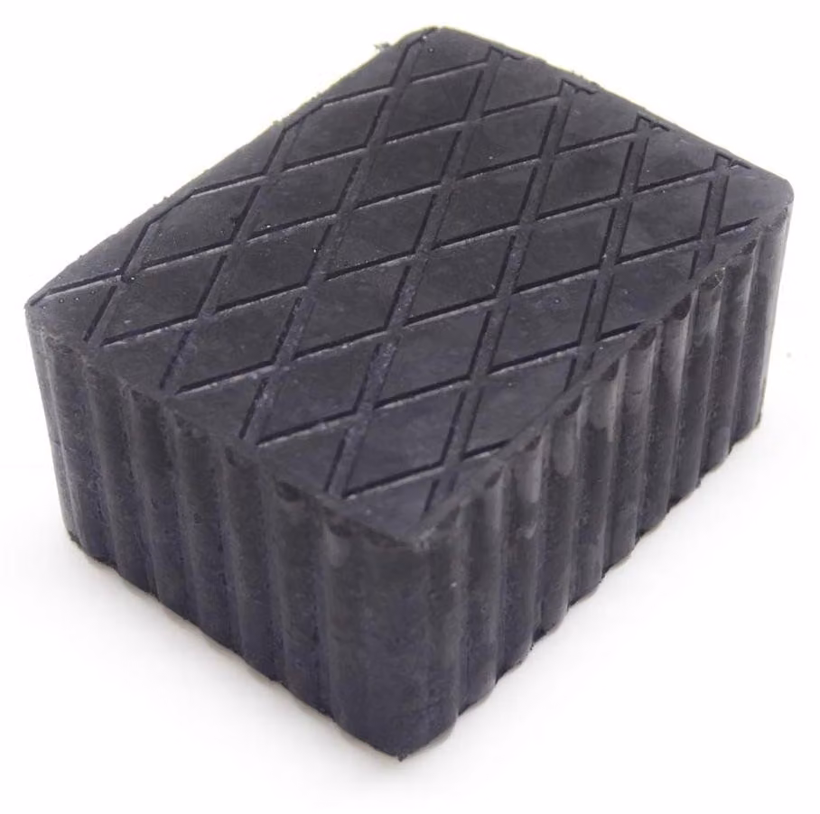 Kit di supporti in gomma Hefbrug - Supporto in gomma universale 160x120x80 mm - Capacità di carico: 3000 kg - Gomma vulcanizzata - Adatto per piccole auto e SUV