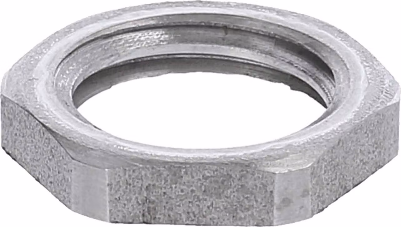WISKA, controdado in acciaio inossidabile M12x1,5, modello GVA-M12, esagonale, acciaio inossidabile (1.4305), colore argento - 1 pezzo