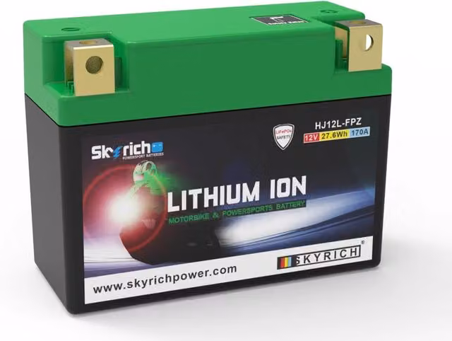 Batteria al litio Skyrich HJ12L-FPZ 12V 2.3Ah verde