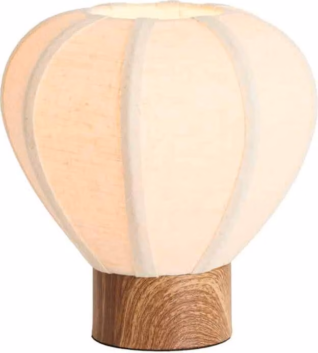 Lampada da tavolo - bianco - Kyzo - metallo - Ø 23cm - E27 - 1900043 - Light & Living