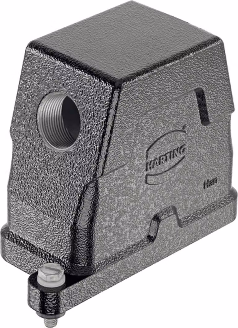 HARTING Han 10HPR Custodia a manicotto, 1xM25 uscita cavo laterale, chiusura a vite - 1 pezzo