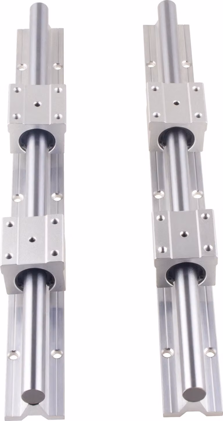 Albero della guida lineare, completamente supportato, 4 cuscinetti a blocco SBR16UU