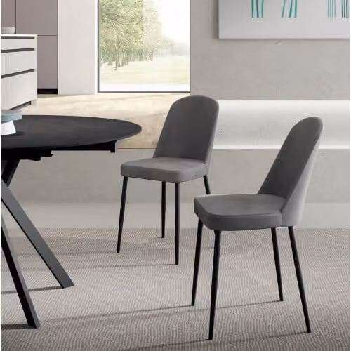 Sedia Tamara in Soft Touch Stones