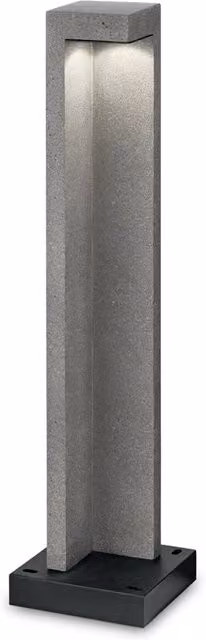 Piantana Moderna Titano Materie Plastiche Grigio Granito Led 9W 3000K H74Cm