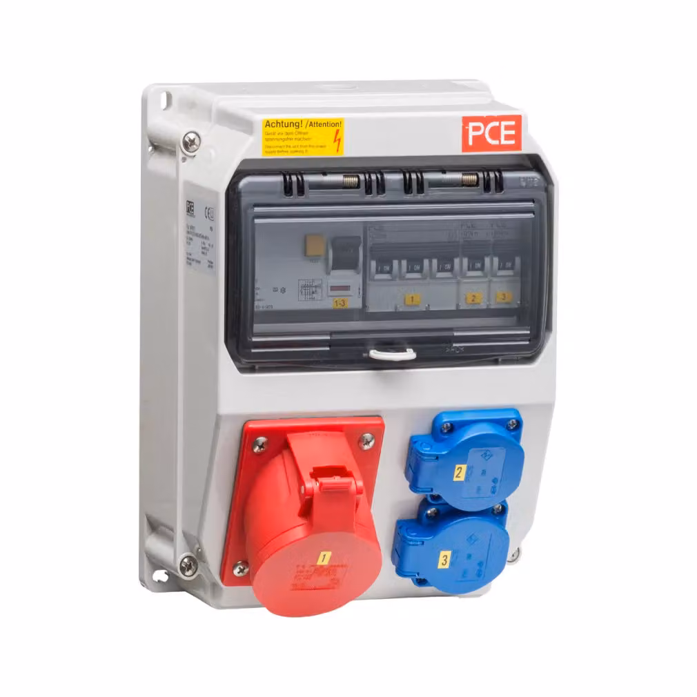 Kit di montaggio combinato ABN con 1 presa CEE da 32 A e 2 prese SCHUKO per SL135A SY16Z