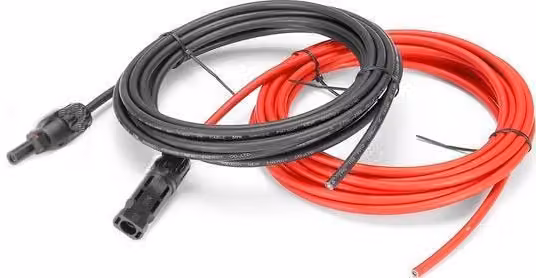 Cavi solari H1Z2Z2-K con connettori MC4, 2×6 mm Lunghezza: 20 metri