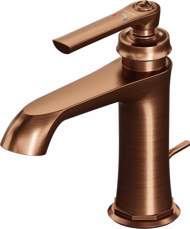 Steinberg Série 350 robinetterie de lavabo, avec vidage, portée 130mm, 3501000BC, 3501000BC