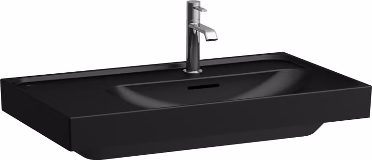 LAUFEN MEDA lavabo, encastrable, 800x460mm, tablette à gauche, 1 trou pour robinet, avec trop-plein, H8171157161041, H8171157161041