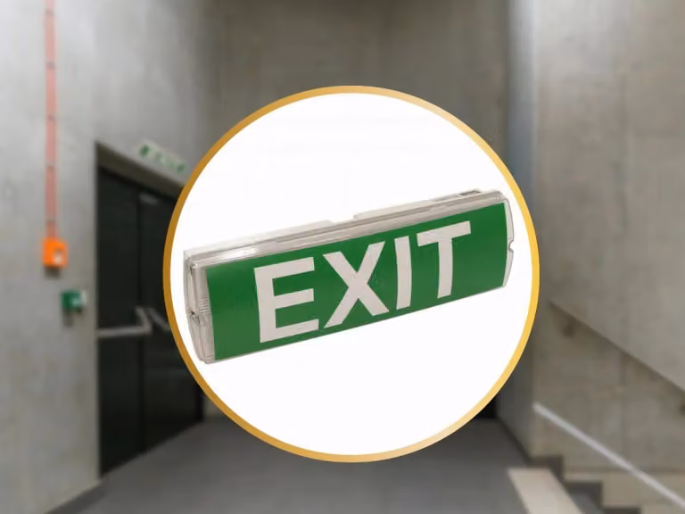 Lampada di emergenza a LED NEDES, 4W / 3 ore / IP65 - Modello LEL102