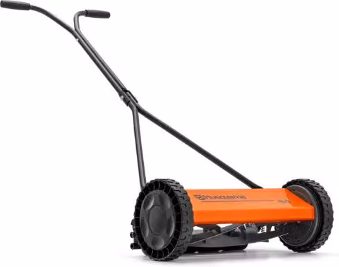 Tagliaerba manuale Husqvarna Exclusive arancione con lama elicoidale e rotante e larghezza di taglio 40 cm