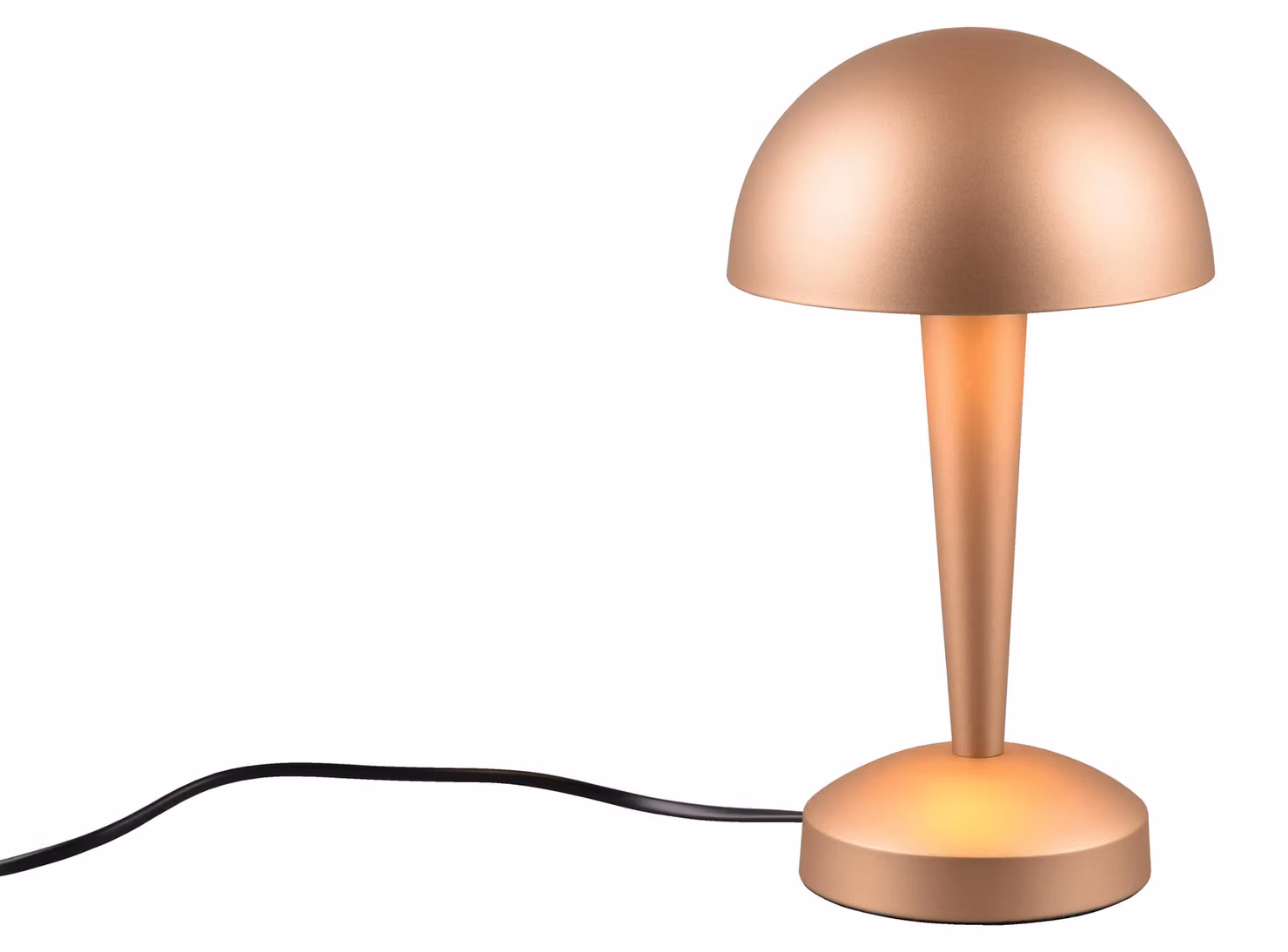 Lampada da tavolo Canaria marrone 1xE14x5W in metallo, dimensioni: 26,5x15x15 cm, IP20, RL