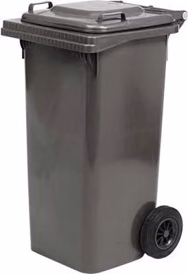 Bidone Immondizia Green 240 con Ruote Ics Grigio Lt 240 cm 72X58 H.cm 106