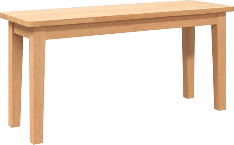 Panca 90 cm in Legno Massello di Hevea