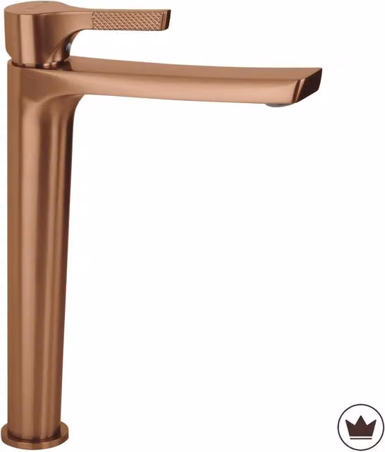 Rubinetto Da Lavabo Premium Rea Maxim Brush Copper High