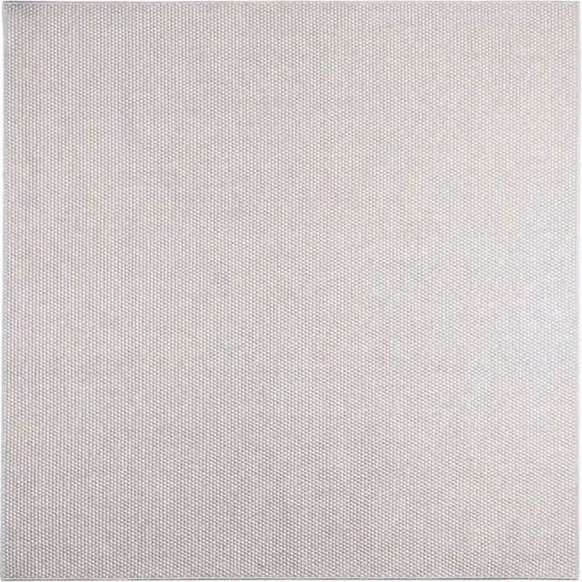 Tappeto per area LUGO beige e grigio 240 x 240 cm in poliestere
